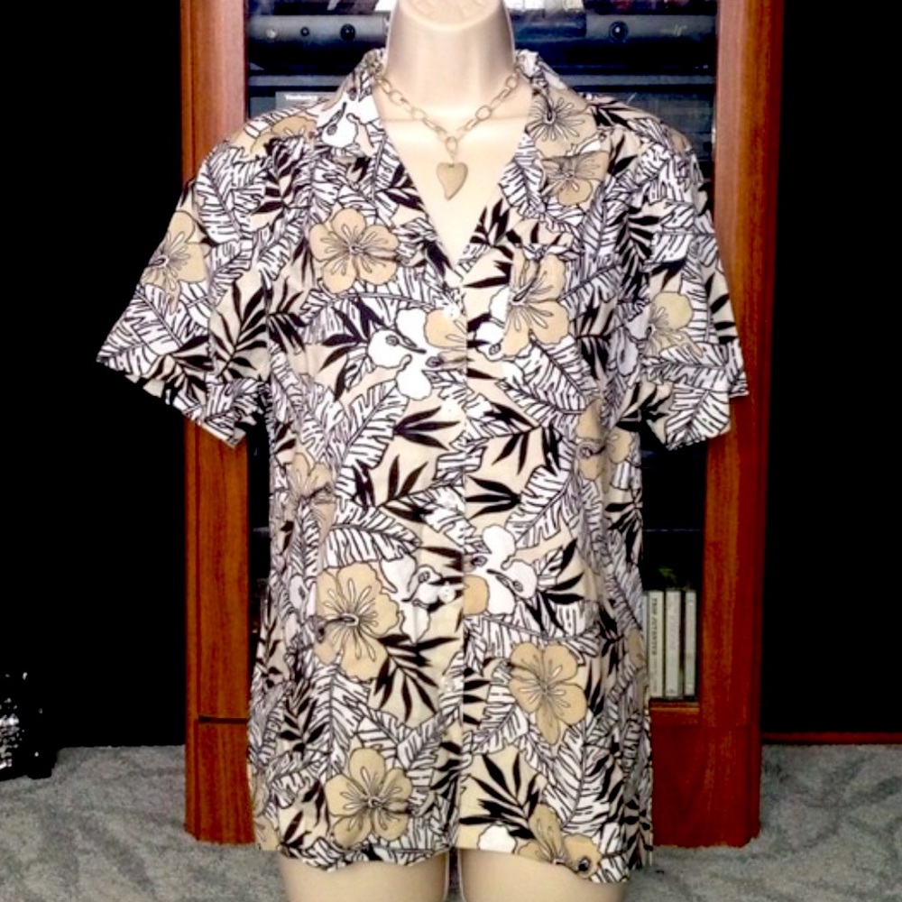 ⏳Floral Collard Blouse